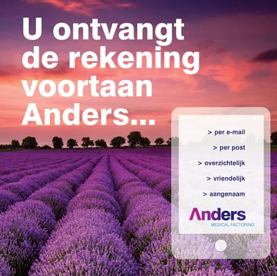 u ontvangt de rekening voortaan anders